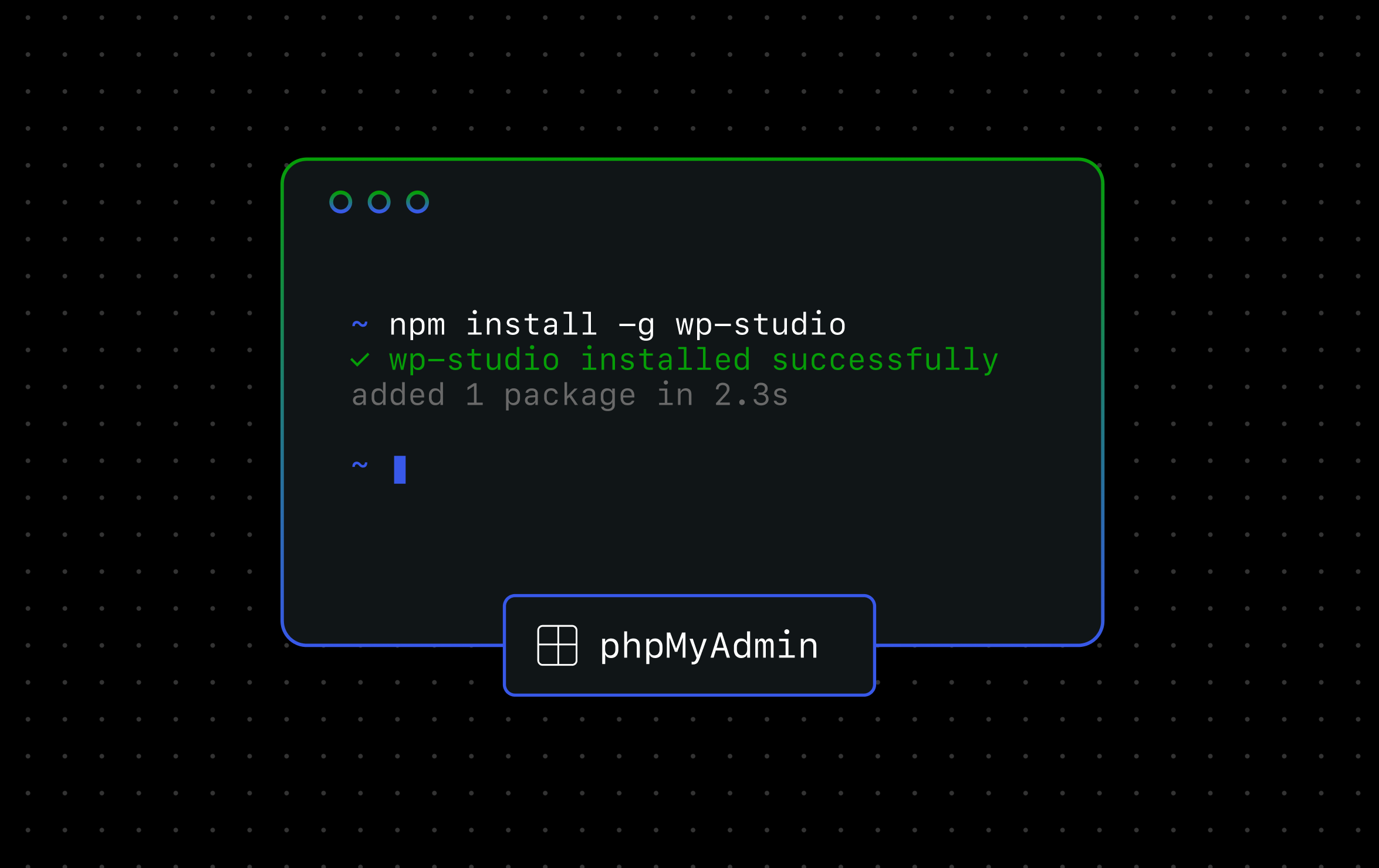 new-in-wordpress-studio:-studio-cli-on-npm-&-phpmyadmin-access